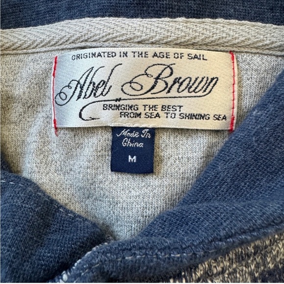 Urban Outfitters Abel Brown Streaky Button Up Men’s Shawl Cardigan - Picture 3 of 5